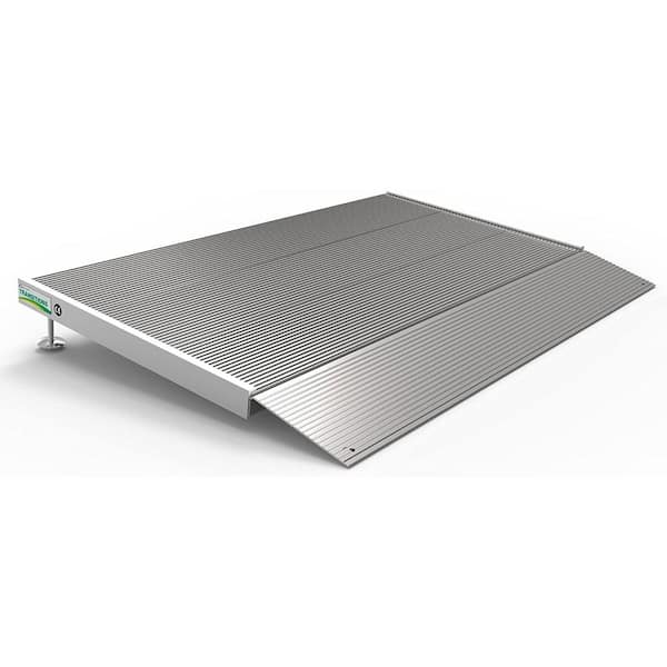 EZ-ACCESS TRANSITIONS Aluminum Threshold Ramp with Adjustable Height up to 4.375 in., 24 in. L x 36 in. W