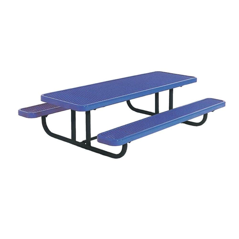 8 ft. Diamond Blue Commercial Park Preschool Portable Rectangular Table price history on PriceWatchPro