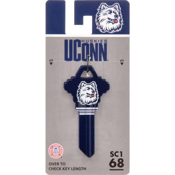 Hillman #68 NCAA Connecticut Huskies Key Blank