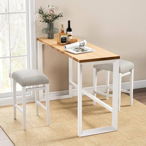 Small white bar discount stools