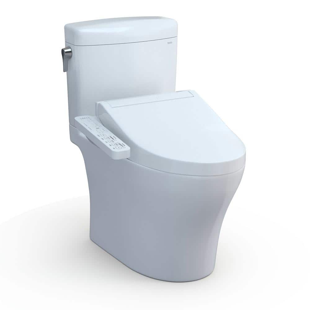 Aquia IV Cube 12 in. Rough In Two-Piece 0.9/1.28 GPF Dual Flush Elongated T