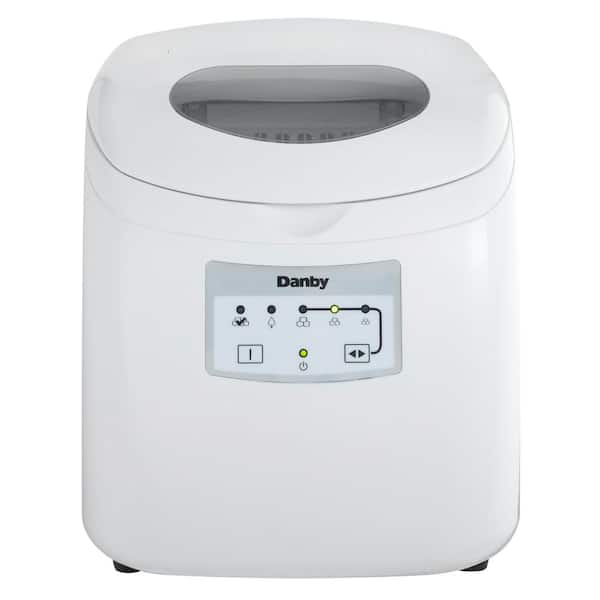 Danby 25 lbs. Portable Countetop Ice Maker in White