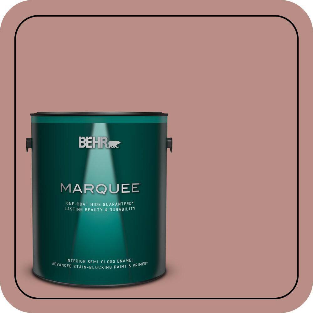 1 gal. #170F-5 Brick Dust Semi-Gloss Enamel Interior Paint & Primer price history on PriceWatchPro