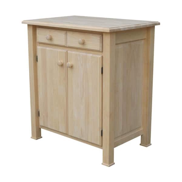 International Concepts Unfinished Kitchen Island WC-3222 - The