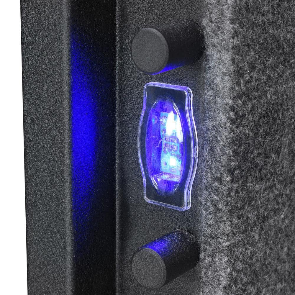 Barska Black Steel Fireproof Biometric Digital Safe - 2.02 Cu Ft