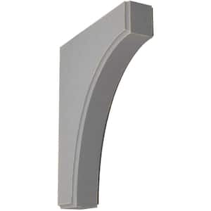 1-3/4 in. x 10 in. x 8 in. Pebble Grey Clarksville Wood Vintage Decor Bracket