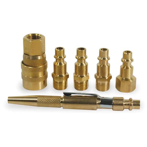 Buffalo Tools 6-Piece Brass Connectors