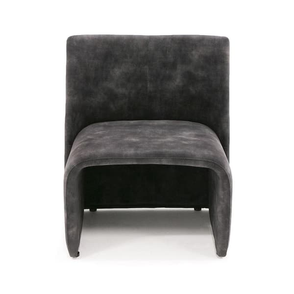 Jarvis Dark Grey Fabric Accent Chair