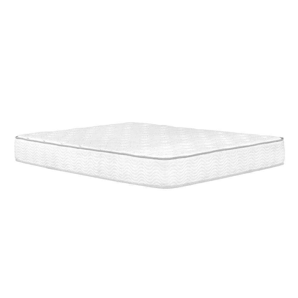 Modern Premium Queen Medium 9 in. White Pocket Bed in a Box Spring Mattress
