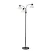 Adesso Presley 69 in. Black Nickel Floor Lamp 3566-01 - The Home Depot