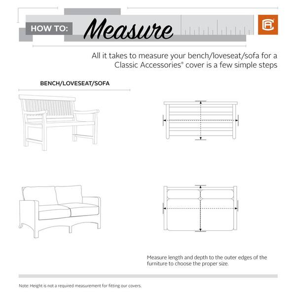 Classic Accessories Ravenna 92 In L X 36 W 32 H Patio Curved Modular Sectional Sofa Cover 55 827 015101 Ec The Home Depot Classic Accessories Ravenna 92 In L X, Patio Curved Modular Sectional Sofa Cover