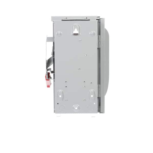 Siemens Heavy Duty 30 Amp 600-Volt 3-Pole Outdoor Fusible