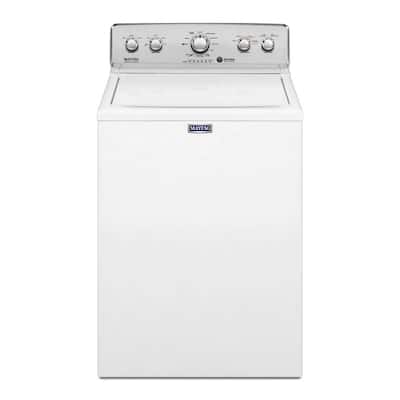 4.2 cu. ft. High-Efficiency White Top Load Washing Machine with Deep Water Wash and PowerWash Cycle