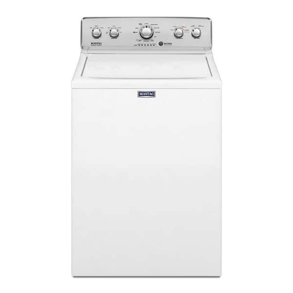 Maytag 4.2 cu. ft. High-Efficiency White Top Load Washing Machine with Deep Water Wash and PowerWash Cycle