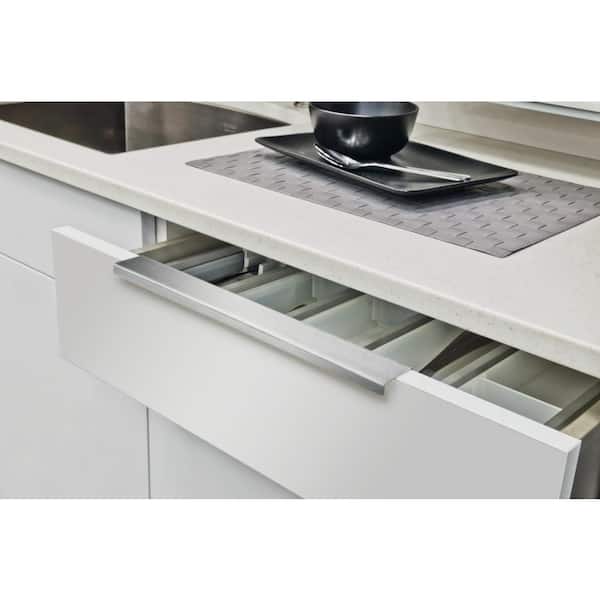 Lenox Collection 29 in. (737 mm) Modern Brushed Stainless Steel Cabinet Egde Pull