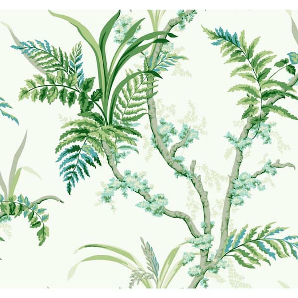 GRANDMILLENNIAL 60.75 sq. ft. Enchanted Fern Wallpaper