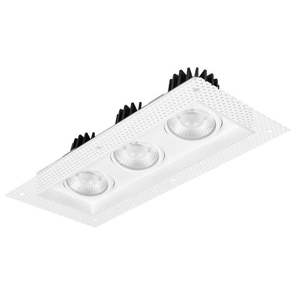Maxxima MWL-22 6 LED Rectangular Work Light With Silver Housing 375 Lumens Light