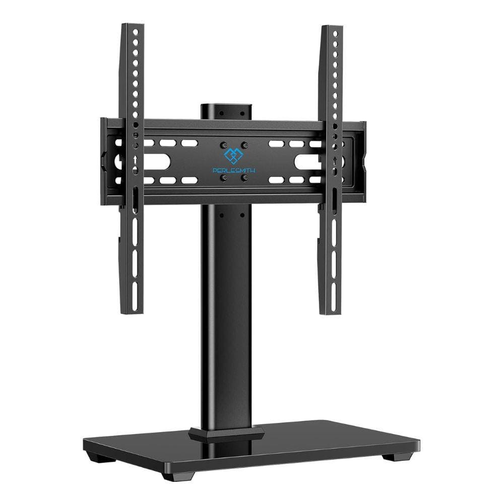 Universal TV Stand Table Top for 32-60 in. LCD LED Height Adjustable Bracket Base with Tempered Glass Wire Management price history on PriceWatchPro