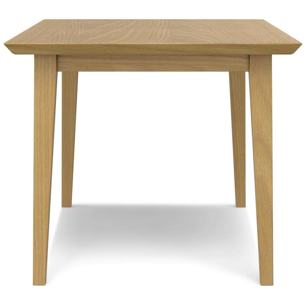 Colby Solid Oak Rectangular Dining Table for Six
