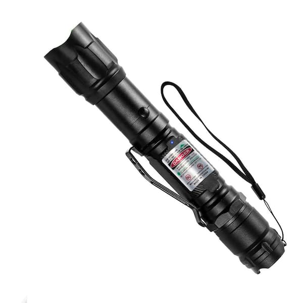 Lukyamzn Rechargeable Green Line Light Flashlight Long Distance