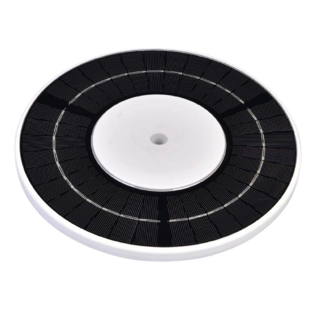 15 to 25 ft. Flagpole Light Solar Powered with 6 Ultra Bright 160 LED, 15 H