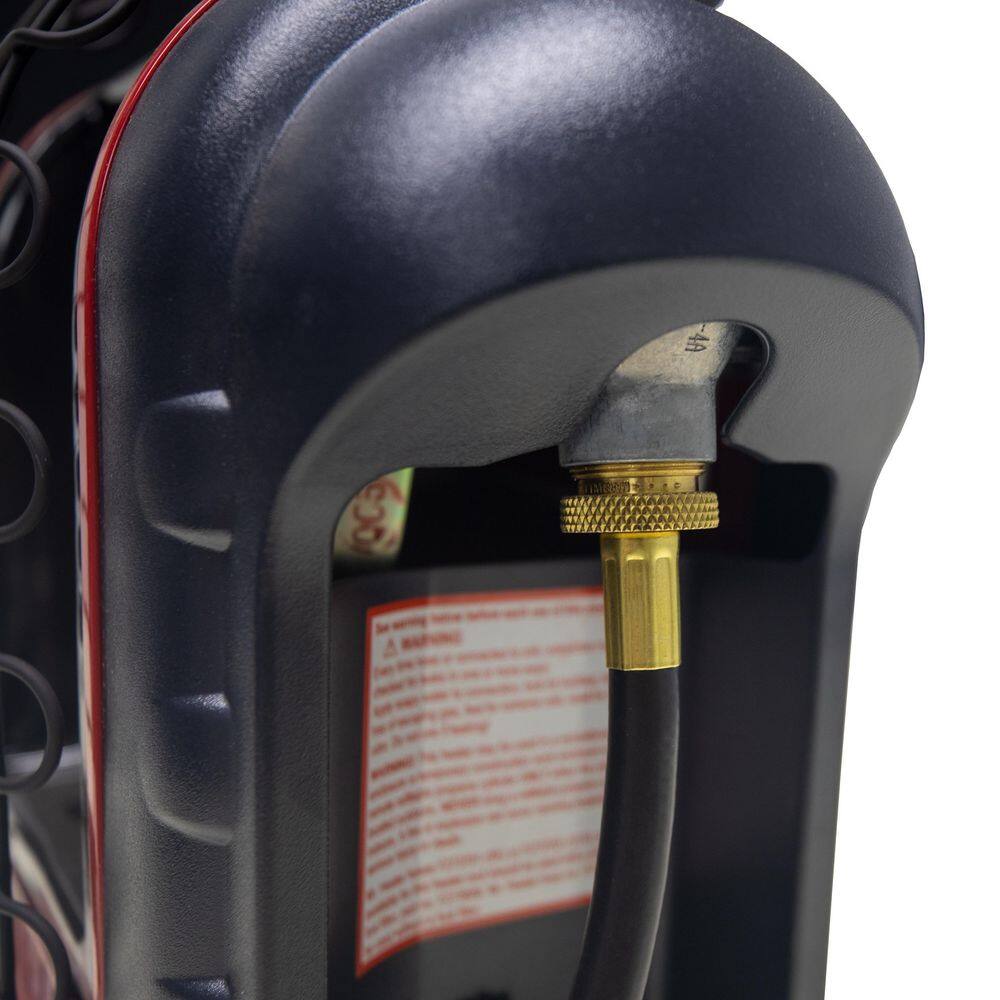 5 ft Black Brass and Plastic Propane Hose Assembly