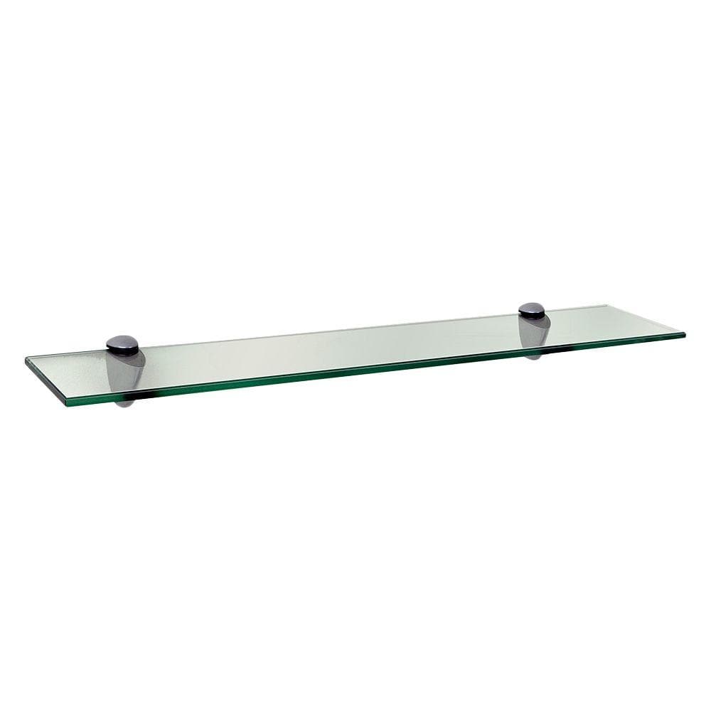 LTL Home Products HDCL424 24 x 4 in. Wallscapes Clear Glass Shelf Kit