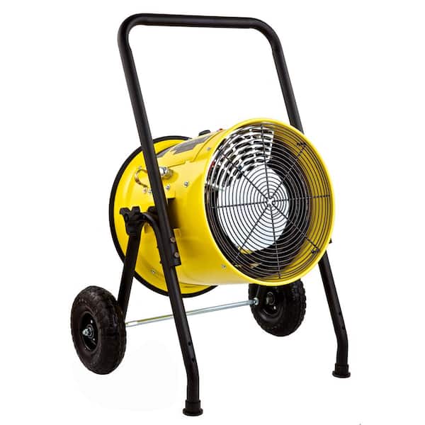Dr Infrared Heater 10000-Watt Salamander Construction Single Phase 240-Volt Portable Fan Forced Electric Heater