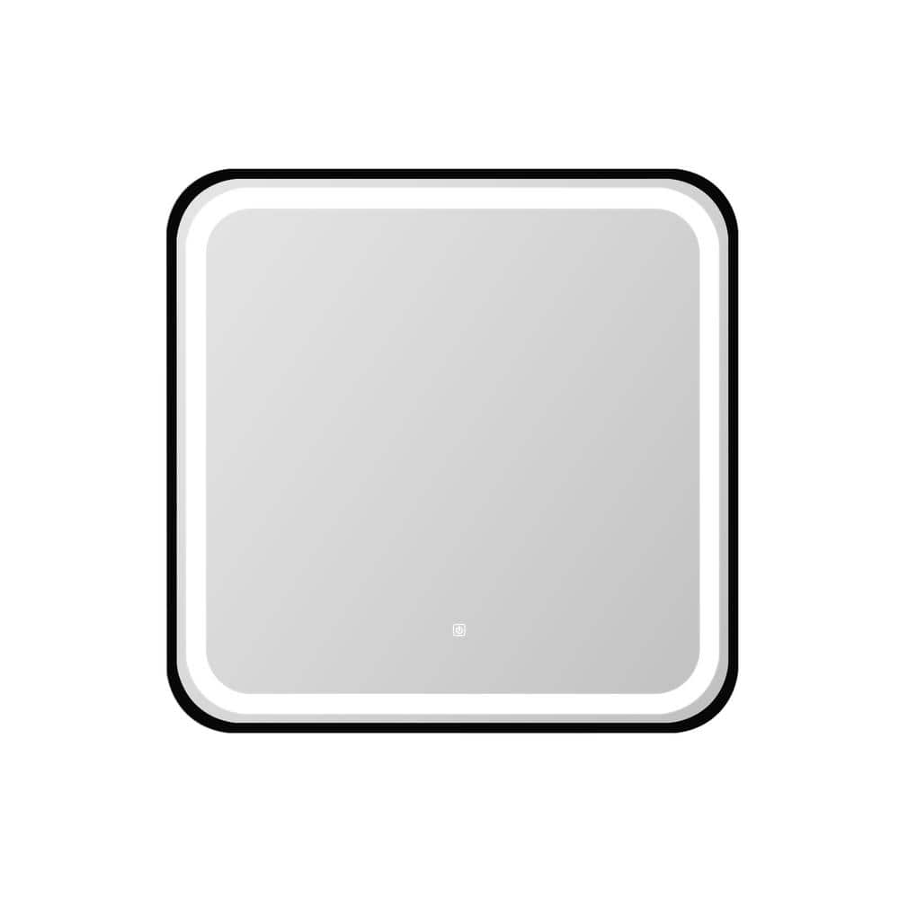 Waterproof and Energy-Efficient 32 in. W x 32 in. H Square Metal Framed Dim