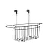 Bath Bliss Over The Cabinet Hair Tool Organizer in Matte Black
