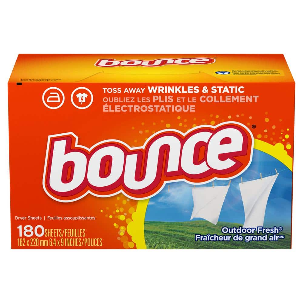 Bounce Outdoor Fresh Dryer Sheets (240-Count) 003700055193 - The Home Depot