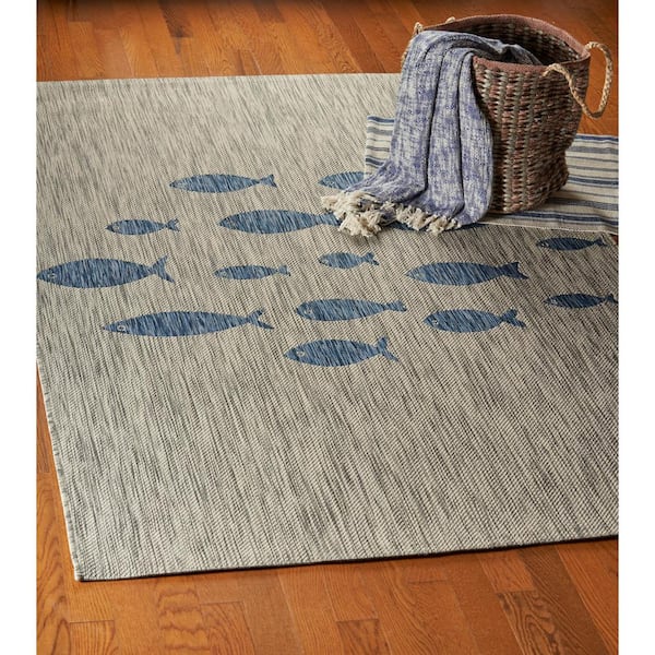 希少 MICHIGAN RUG CO 魚 総柄 S/M 希少 MICHIGAN RUG CO 魚 総柄 S/M - メルカリ