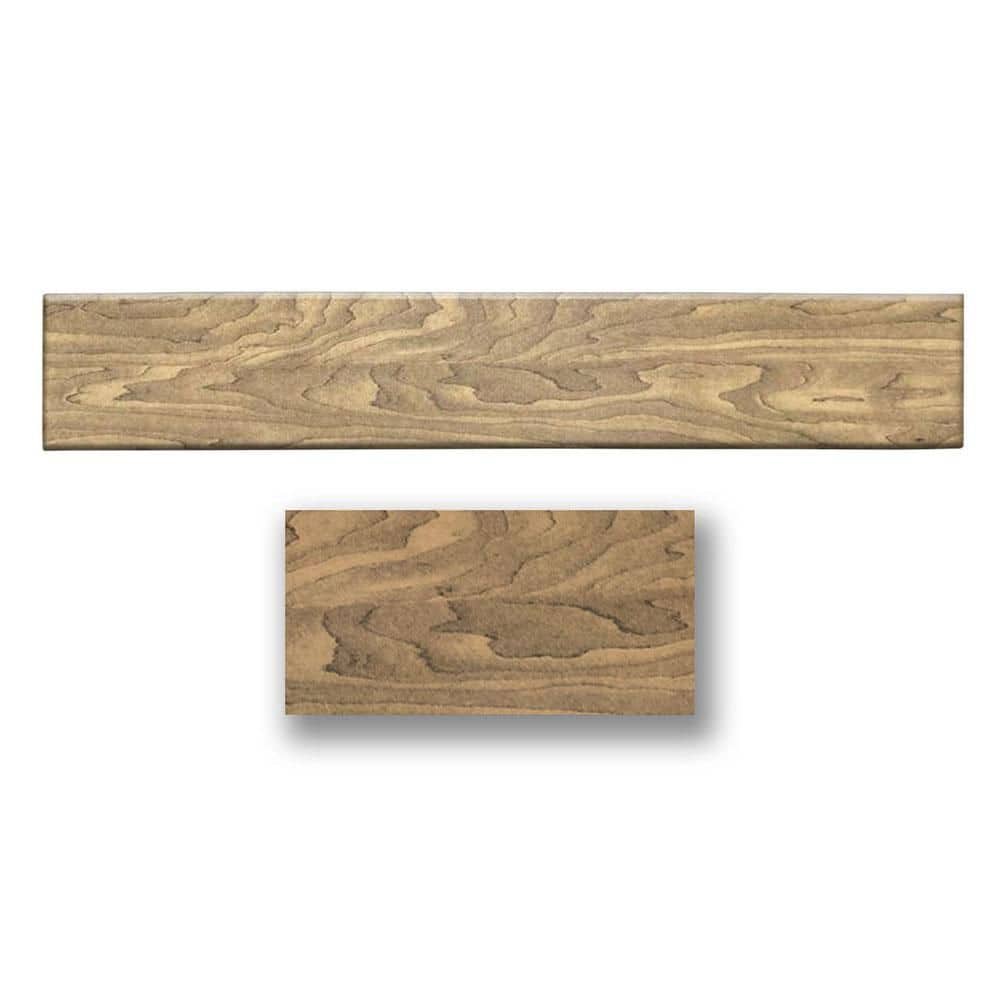 Rustic Sage Foam Wood Ceiling Planks 39" x 6" Pack of 12