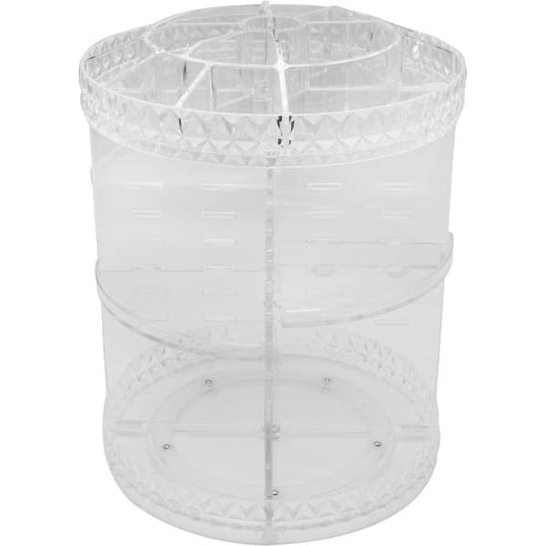 Rotating Clear Makeup Organizer