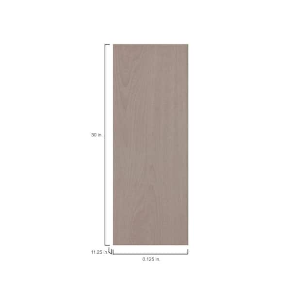 Hampton Bay - 11.25 in. W x 30 in. H Cabinet End Panel in Unfinished Beech