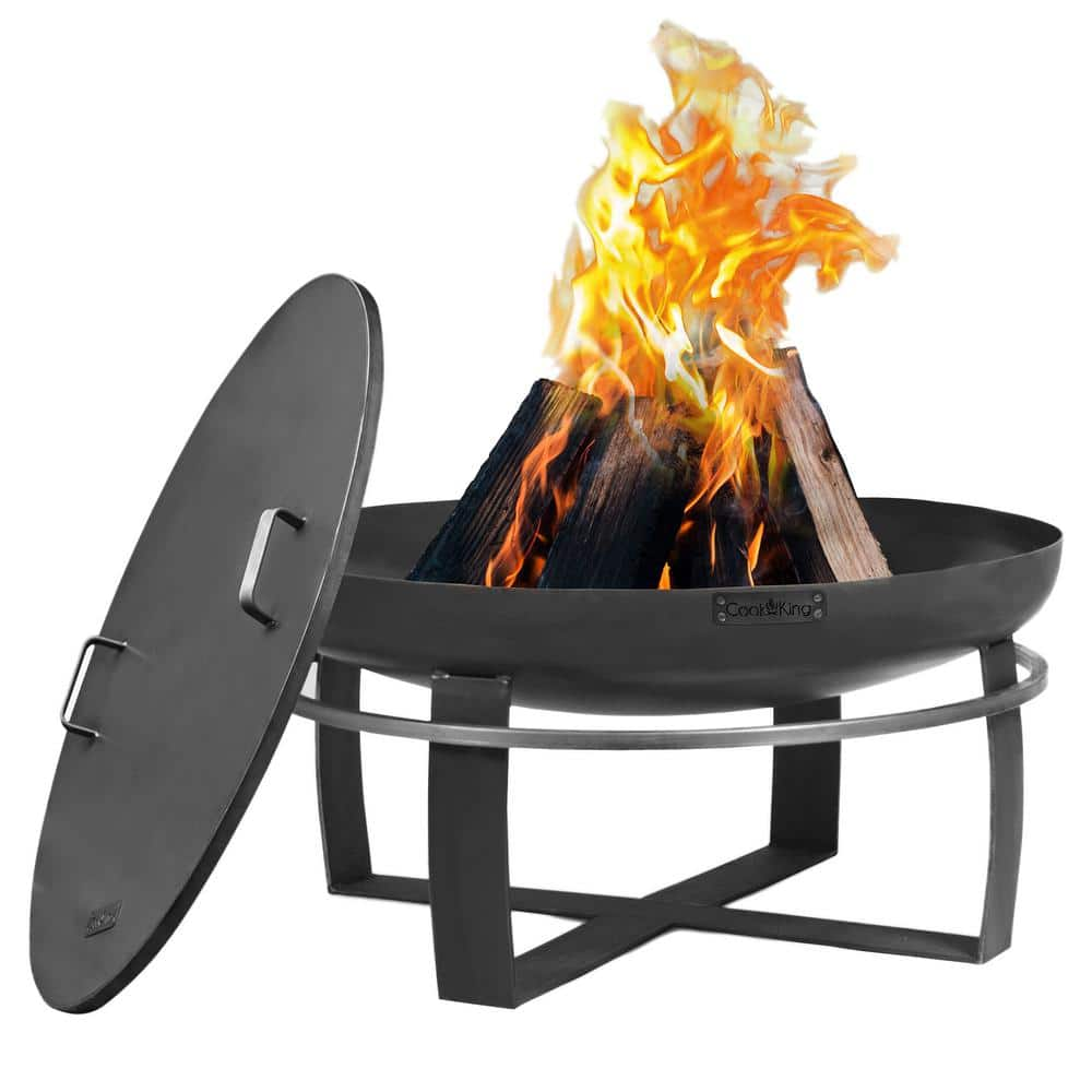 Good Directions Viking 32 in. Fire Pit with Cover Lid