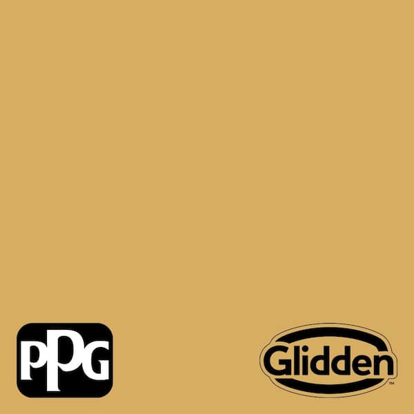 Glidden 8 oz. PPG1106-5 Butterscotch Bliss Satin Interior Paint Sample