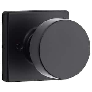 Pismo Square Matte Black Half-Dummy Door Knob