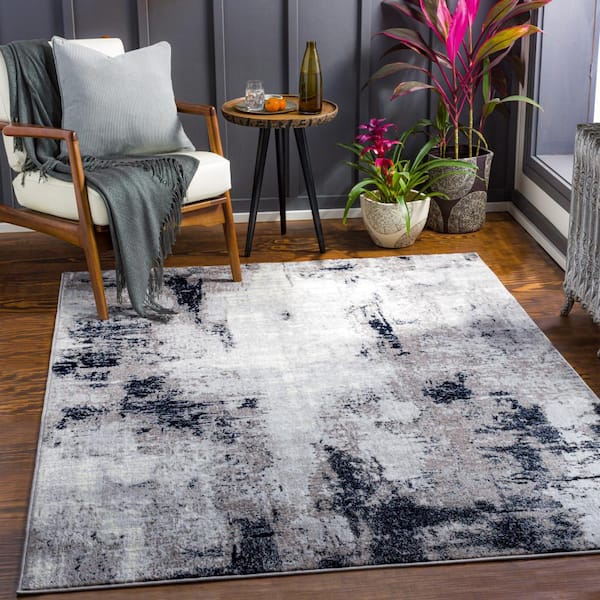 Dagda Navy 8 ft. x 10 ft. Indoor Area Rug