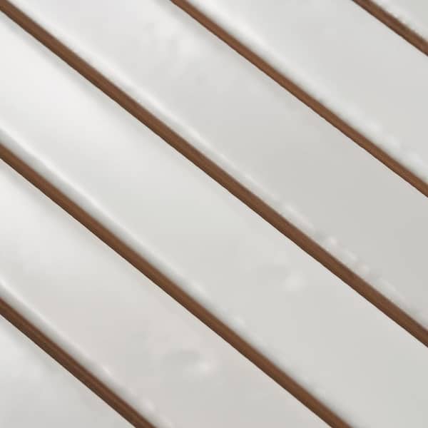 Ivy Hill Tile Vistaio Blanco White 5.27 in. x 17.71 in