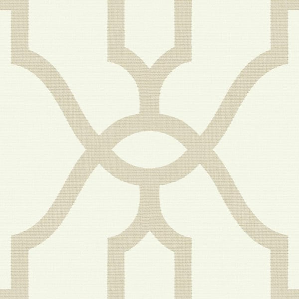 Magnolia Home by Joanna Gaines 34.17 sq. ft. Magnolia Home Woven Trellis Premium Peel and Stick Wallpaper