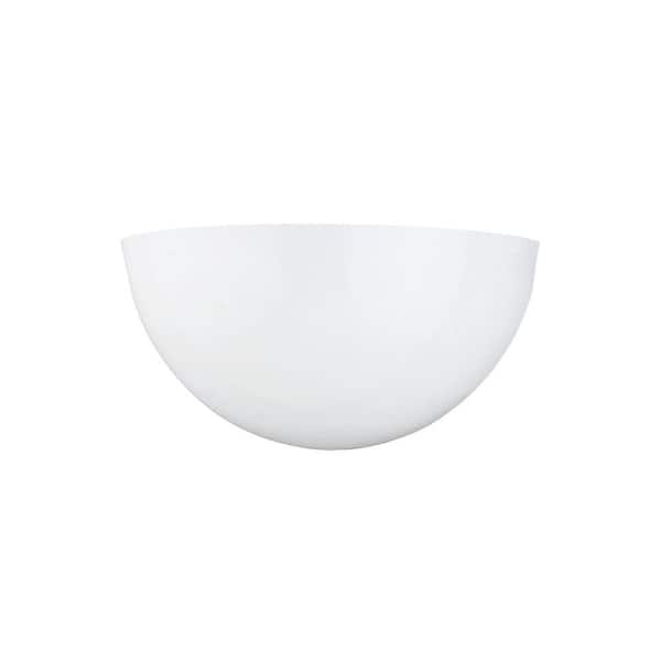 Generation Lighting ADA Wall Sconce 1-Light LED White Wall Sconce