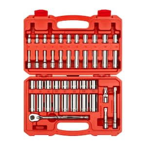 3/8 in. Drive 6-Point Socket and Ratchet Set, 43-Piece (6-24 mm)