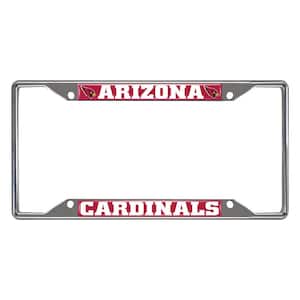 NFL - Arizona Cardinals Chromed Stainless Steel License Plate Frame