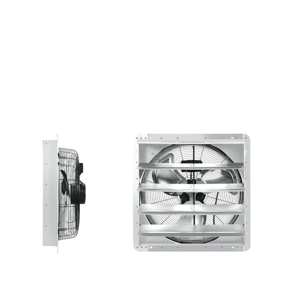 3200-CFM Silver Electric Gable Mount Exhaust Fan with Adjustable Speed Controller and Automatic Shutter Ventilation price history on PriceWatchPro
