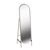 Manor Brook Yolan 21 in. W x 66 in. H Gold Floor Mirror MB100716 - The ...