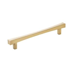 Pailou 6-5/16 in. Center-to-Center Modern Champagne Bronze Bar Cabinet Pull