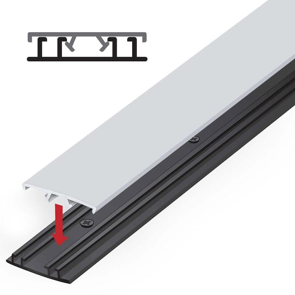 1-1/2 in. Grey Porch Screening System Cap