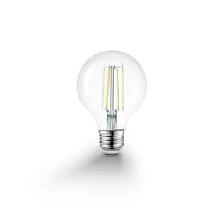 60-Watt Equivalent Wi-Fi Smart G25 Vintage Edison Filament Tunable White LED Light Bulb