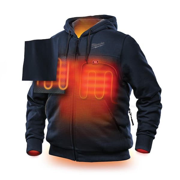 Milwaukee heated sweatshirt home depot new arrivals